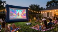 top inflatable outdoor projector screens