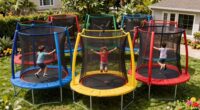 top kid trampoline enclosures