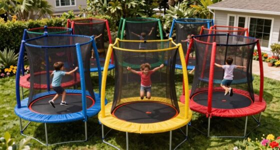 top kid trampoline enclosures