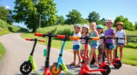 top kids electric scooter safety