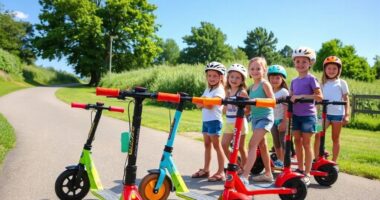 top kids electric scooter safety