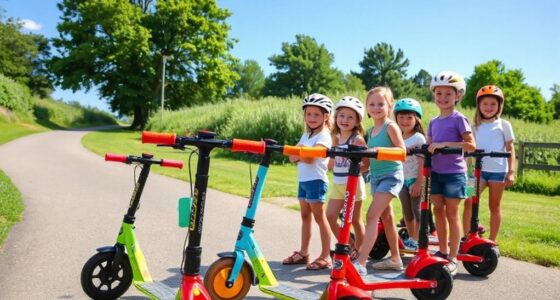top kids electric scooter safety