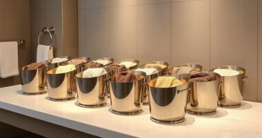 top large towel warmer buckets