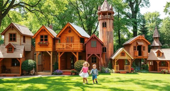 top outdoor wooden playhouses