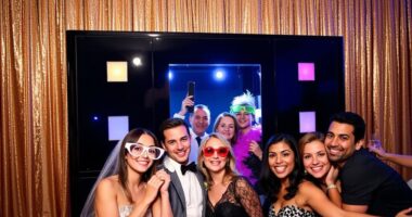 top party photo booths
