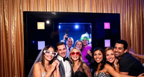 top party photo booths