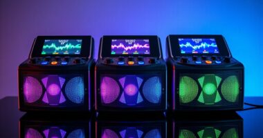 top portable karaoke screens