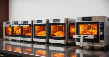 top rotisserie air fryer ovens