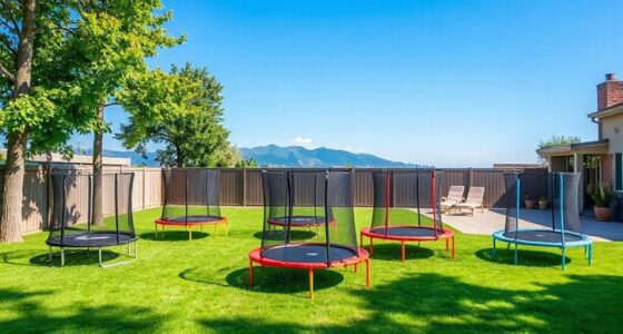 top small backyard trampolines