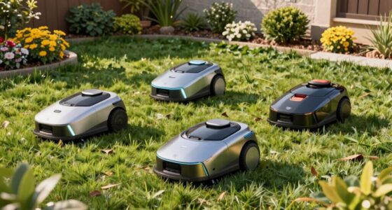 top small yard robot mowers