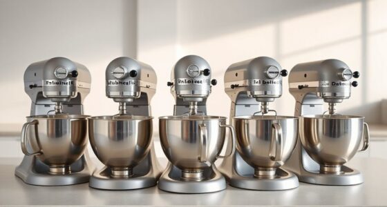top stainless bowl mixers