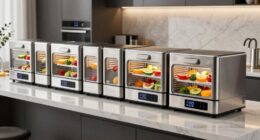 top stainless steel food dehydrators