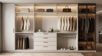 top walk in closet organizers