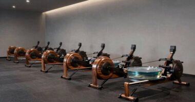 top water rowing machines