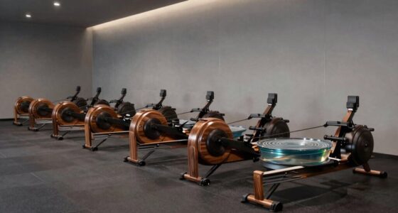 top water rowing machines