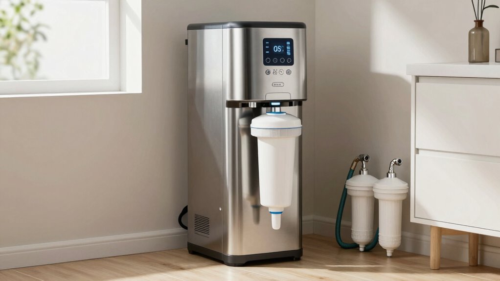 water hardness and household size