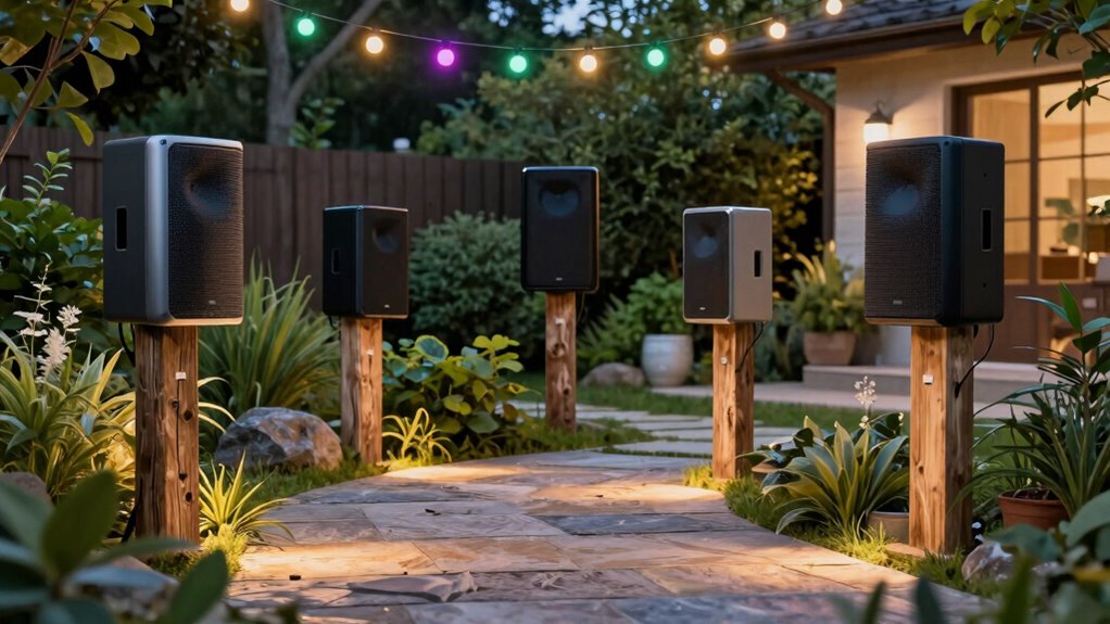 weatherproof sound coverage