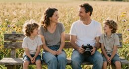 authentic family moments displayed
