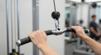 cable machine handle positioning
