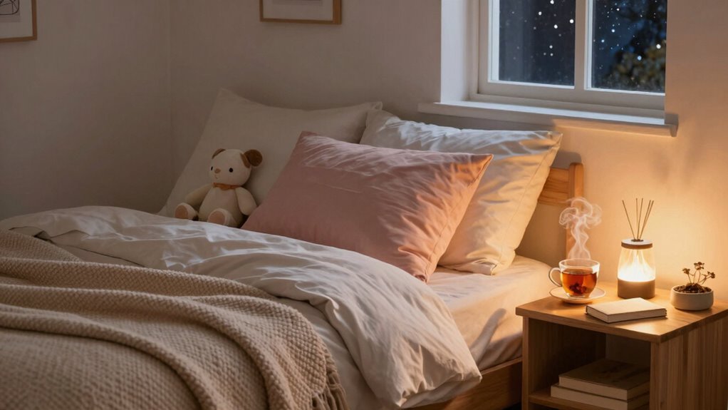 calm bedtime storytelling routine