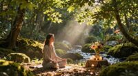 calmness through spiritual practices