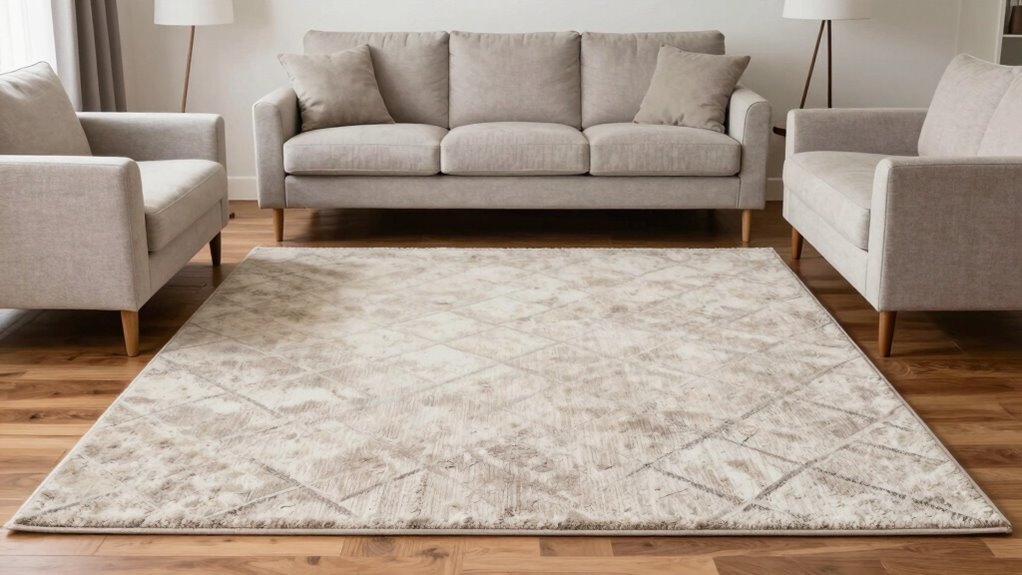 choose rug size and placement