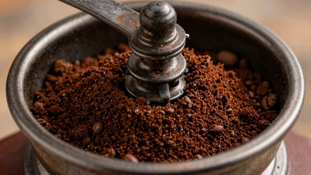 consistent grinding reduces clumping