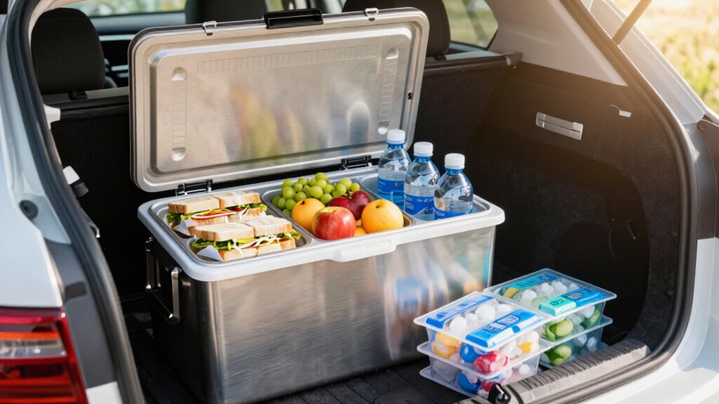 cooler organization and safety