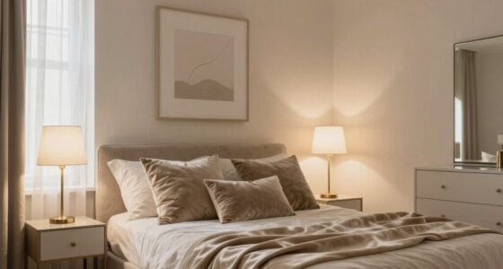 create calm luxurious space