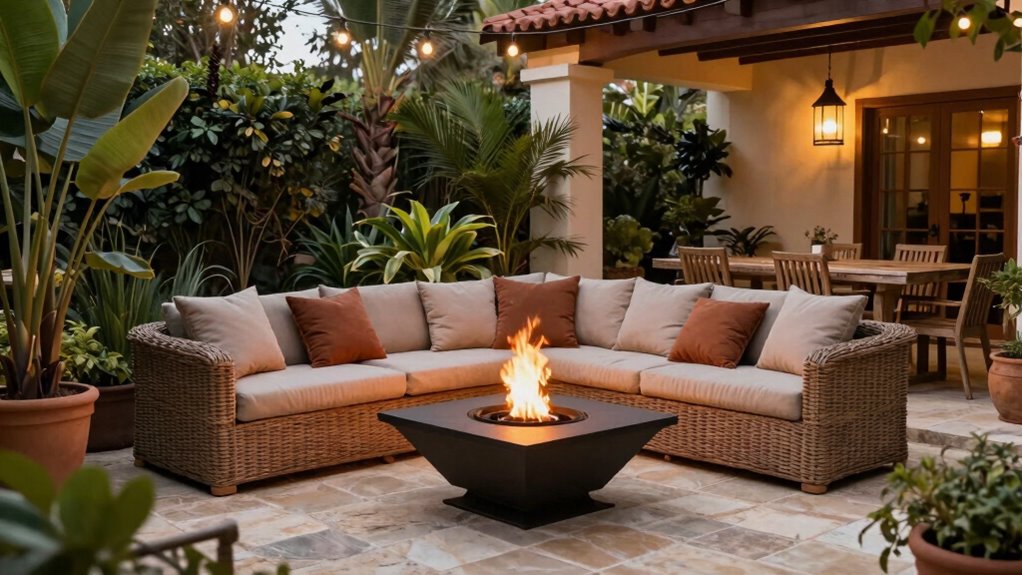 create inviting outdoor living spaces