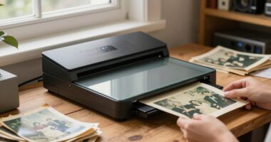 efficient old print digitization