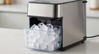 fresh clean nugget ice