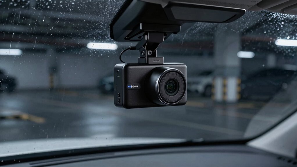 hardwired dash cam security