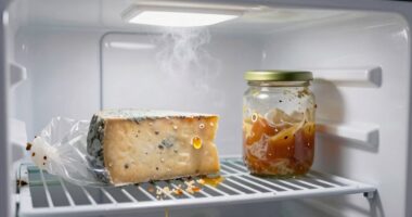 hidden fridge odor sources