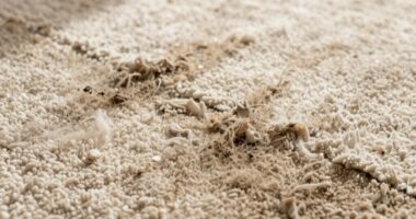 improper cleaning technique applied