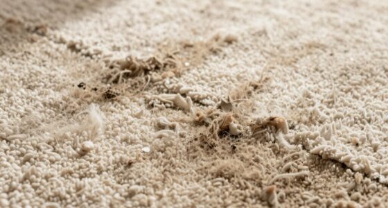 improper cleaning technique applied