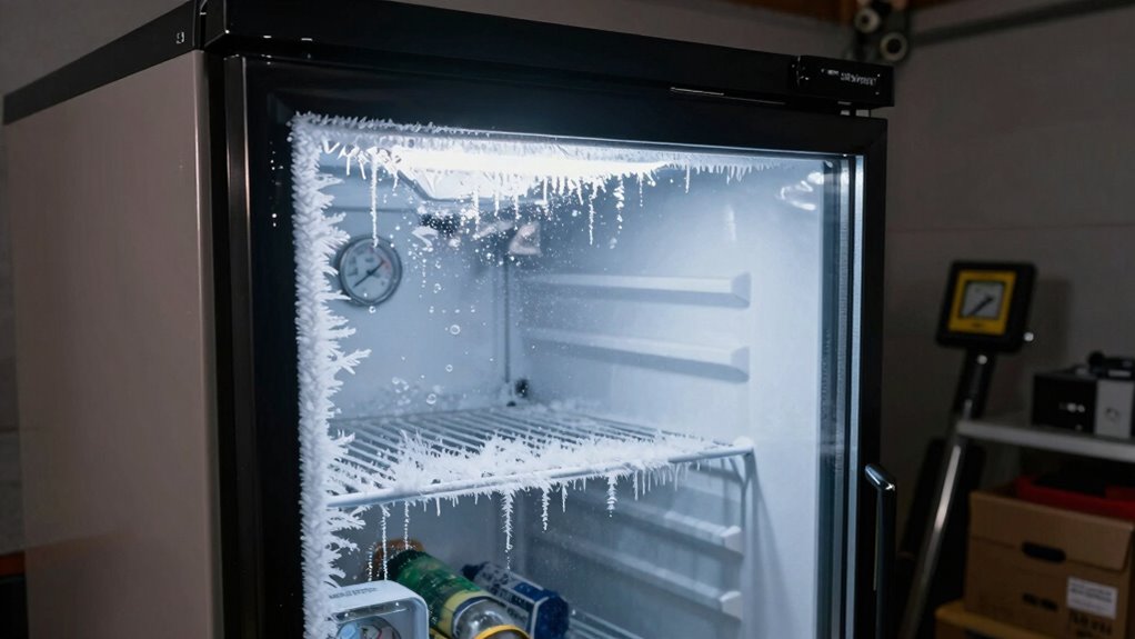 managing garage freezer temperature
