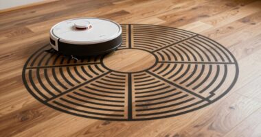 mapping cleaning path lines
