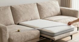 measure for sleeper sofa