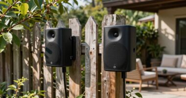 optimal outdoor speaker placement