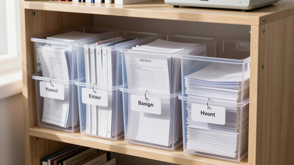 organize documents digitally and physically