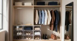 organized closet zones improve mornings
