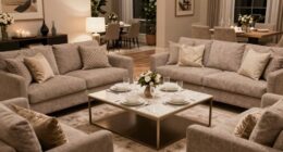 organized festive guest preparations