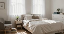 peaceful organized couple s space