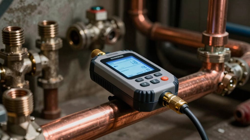 proper leak detection placement