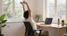 quick home office posture