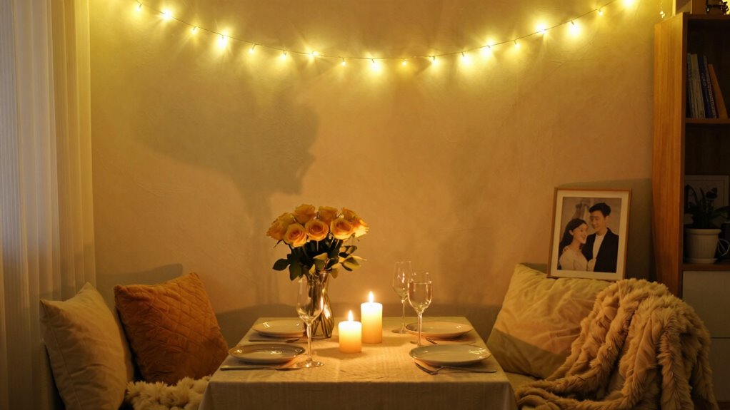romantic home celebration ideas