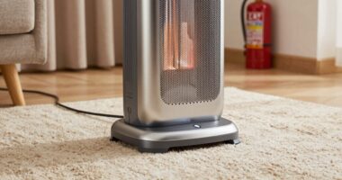 safe heater placement guidelines