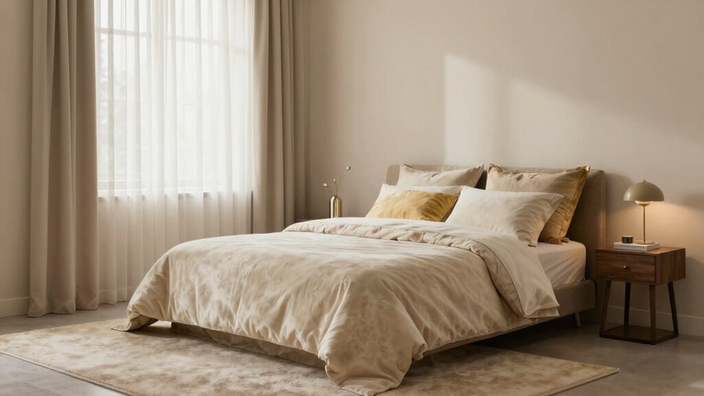 serene elegant cozy sanctuary