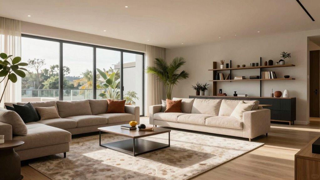 strategic furniture and color